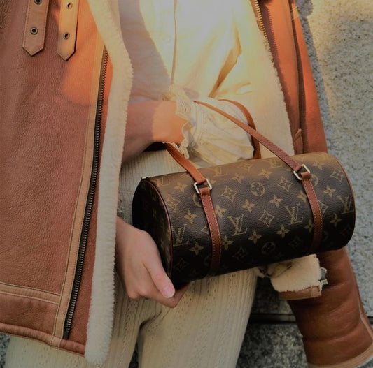 Rank A | LV Monogram Papillon 26 Handbag |032001