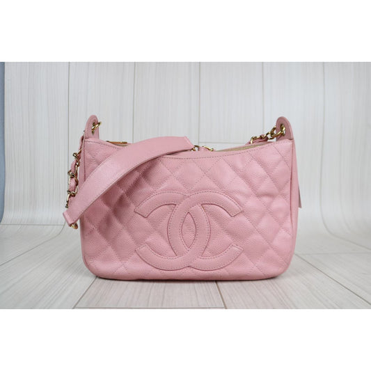Rank A |CHANEL Caviar Skin Shoulder Bag| 022610