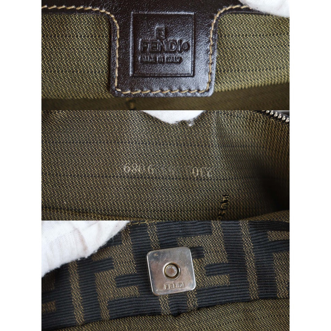 Rank AB | FENDI Zucca Mamma HandBag |23030706