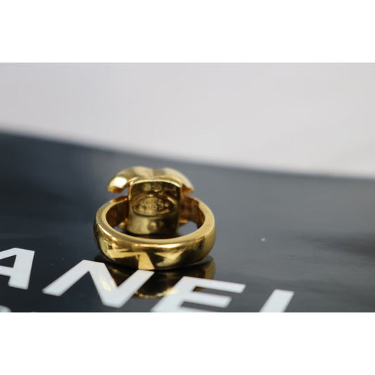 Rank A | CHANEL COCO Mark Ring |020903