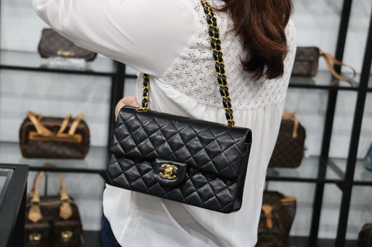 Rank AB | CHANEL Matrasse Double Flap 23 Shoulder Bag |23042001