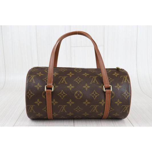 Rank A | LV Monogram Papillon 26 Handbag |23011001
