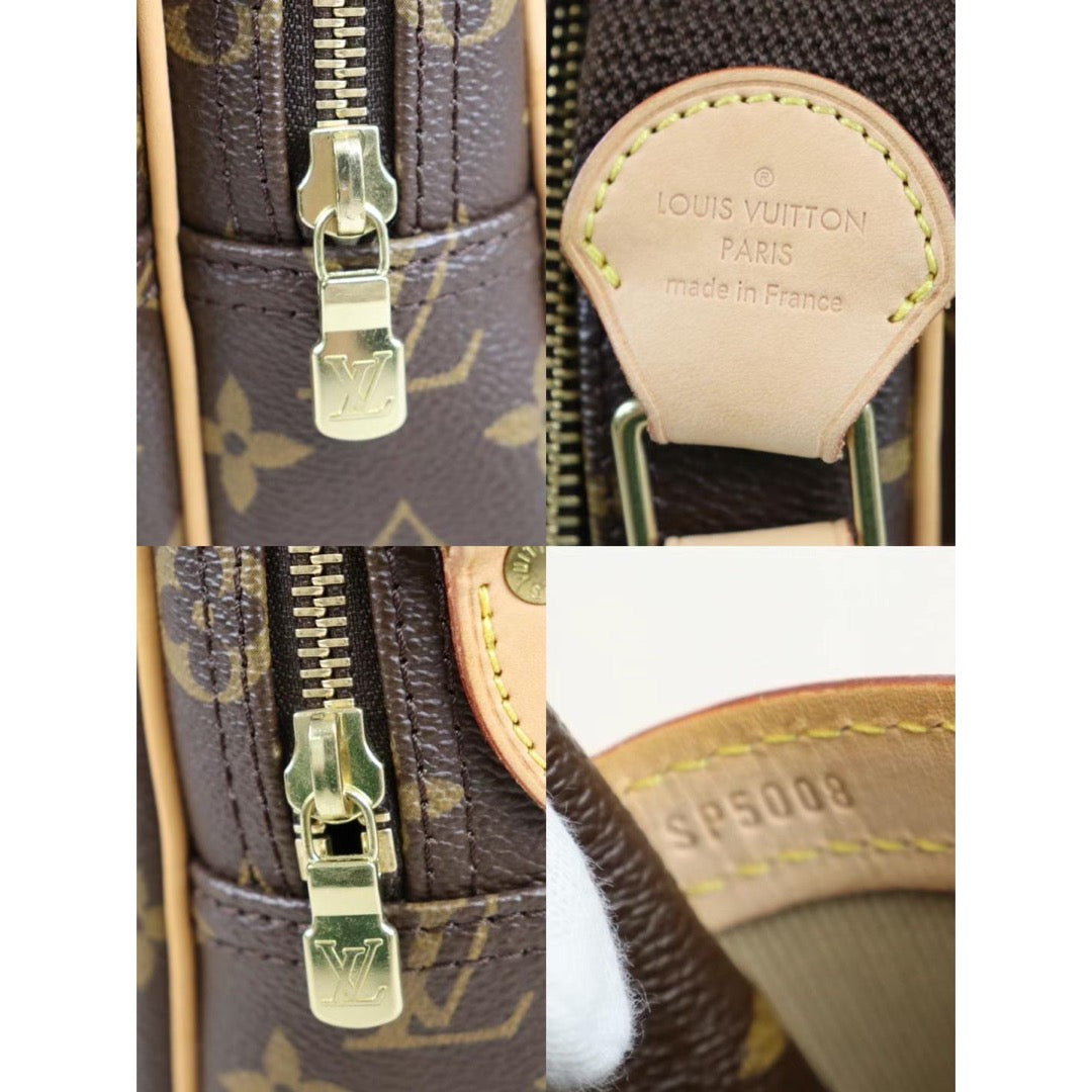 Rank A | LV Monogram Reporter PM Shoulder Bag |22113008