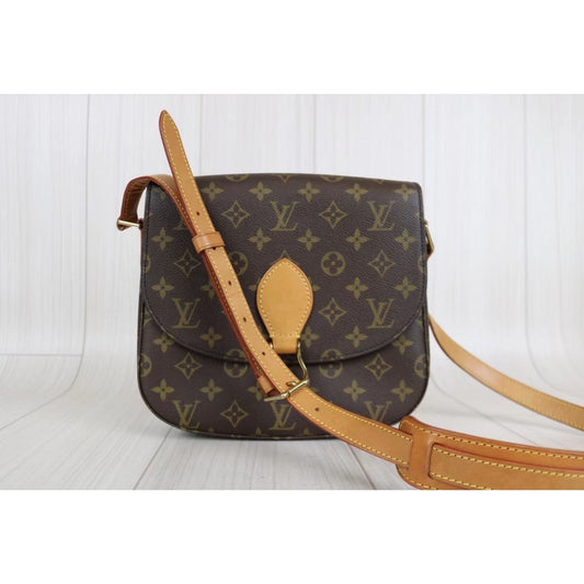 Rank A | LV Monogram Saint Cloud GM Shoulder Bag |032008