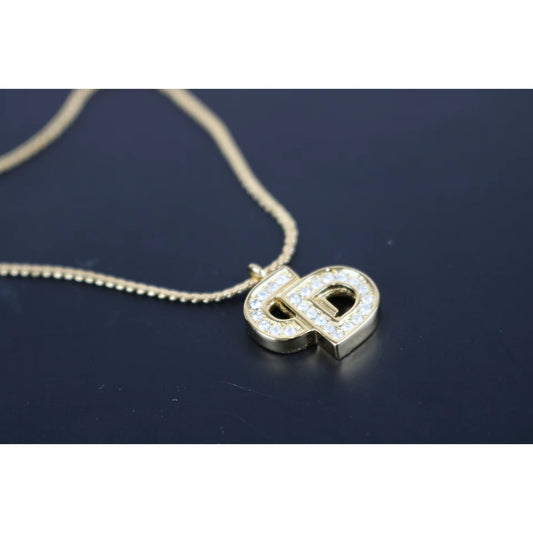 Rank SA | Dior Necklace Earring Set Gold | 041601