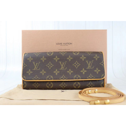 Rank A | LV Monogram Pochette Twin GM |080504