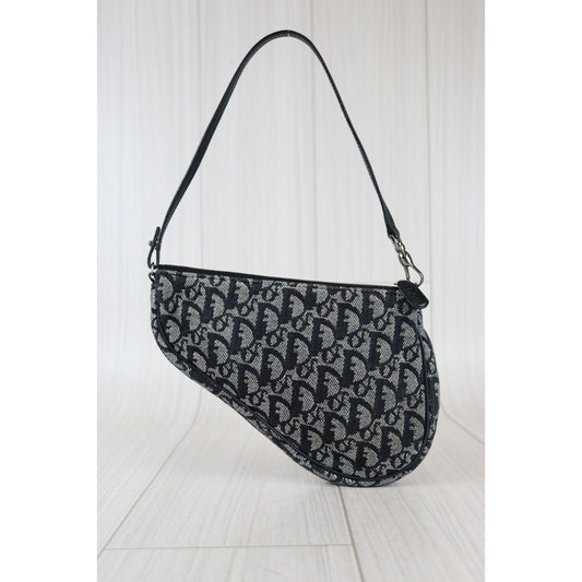 Rank AB | Dior Trotter Saddle Clutch Hand Pouch |083001