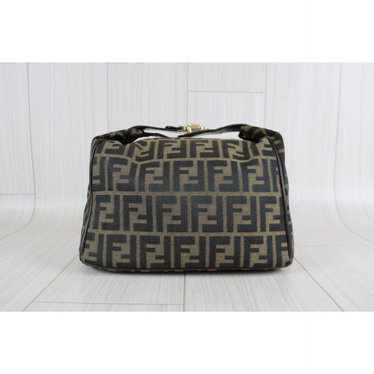 Rank A | FENDI Zucca Mamma HandBag |101303