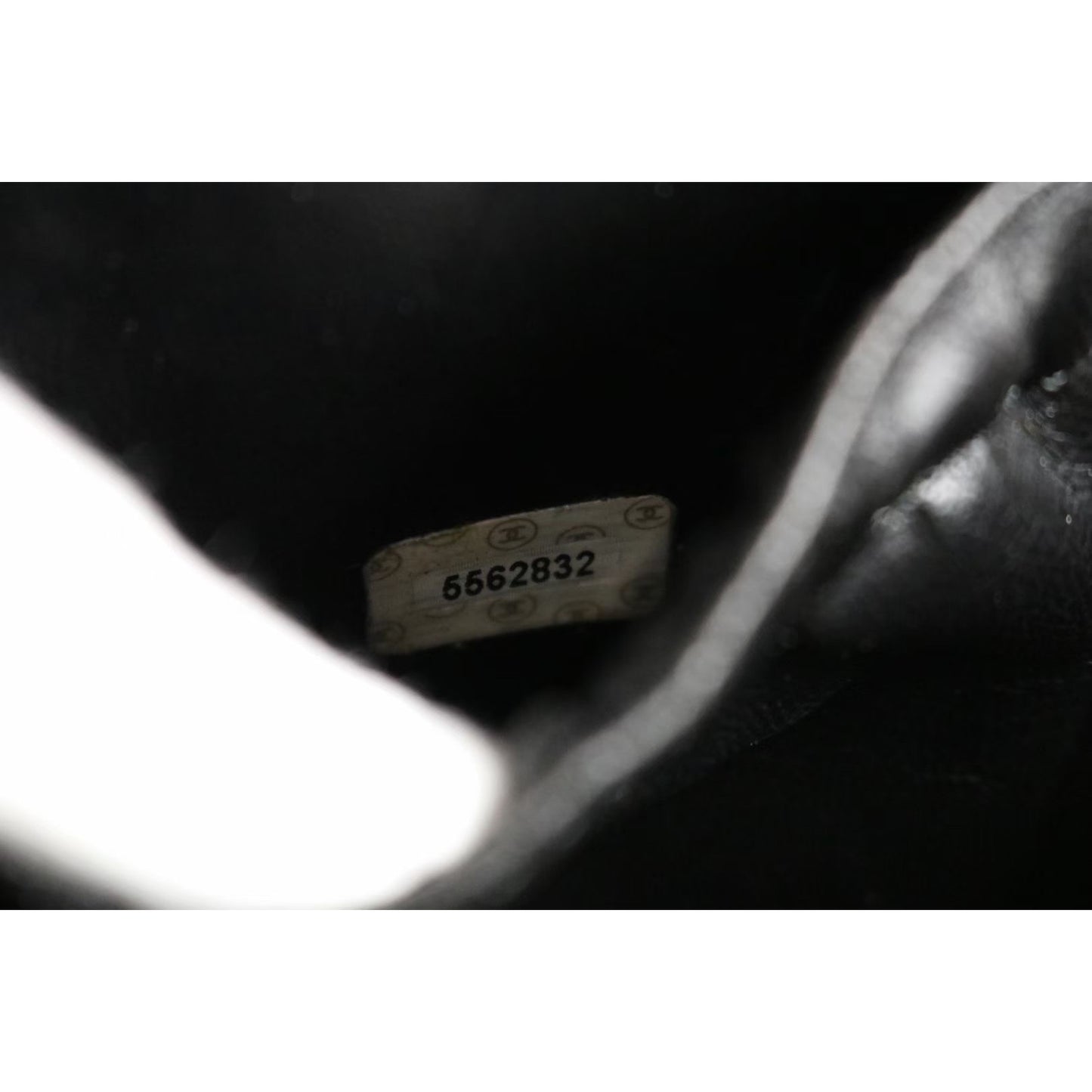 Rank A | CHANEL Caviar Skin Vanity Handbag |061406