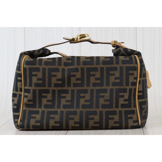 Rank A | FENDI Zucca Mamma HandBag |23011202