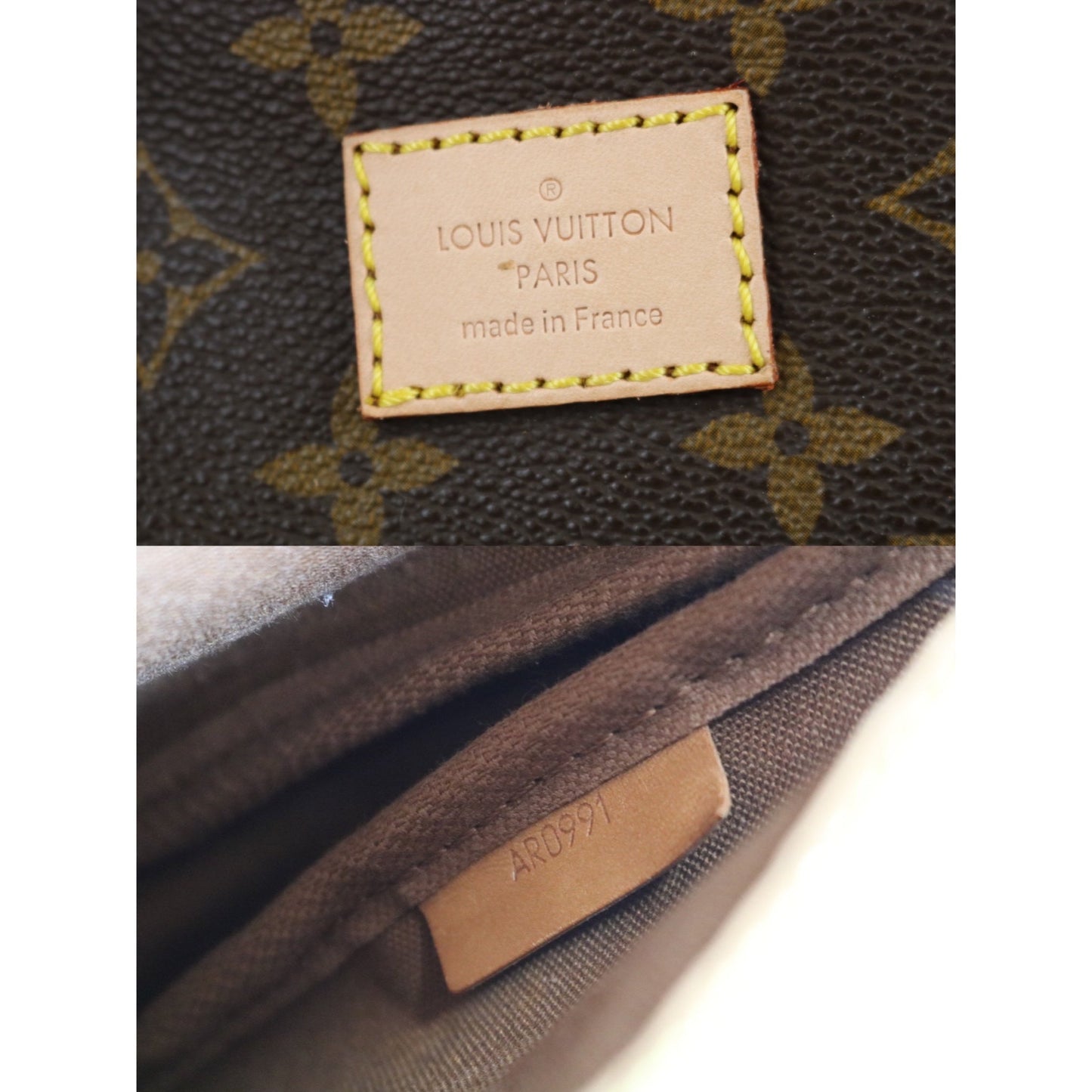 W-Rank SA | LV Monogram Saumur MM Shoulder Bag|060706