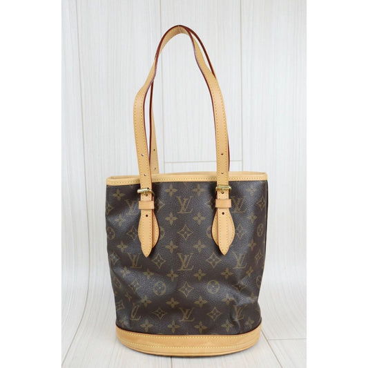 Rank AB | LV Monogram Petit Bucket PM Tote Bag |22111603