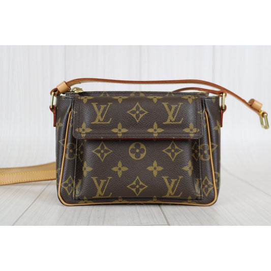 Rank A | LV Monogram Viva cite PM Shoulder Bag |031410
