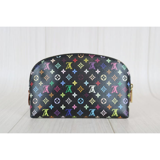Rank SA |LV Multi Colored Monogram Pochette Cosmetics|050704