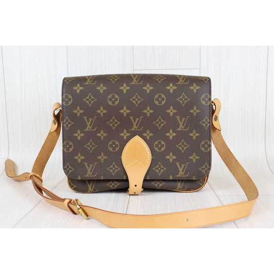 Rank AB| LV Vintage Monogram Cult Ciel Shouldbag GM |090103