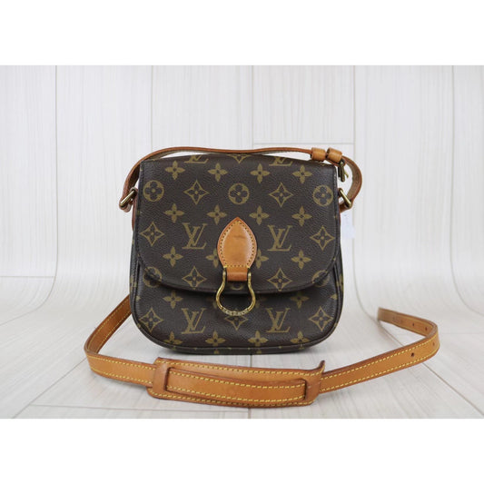Rank AB | LV Monogram Saint Cloud MM Shoulder Bag |100813