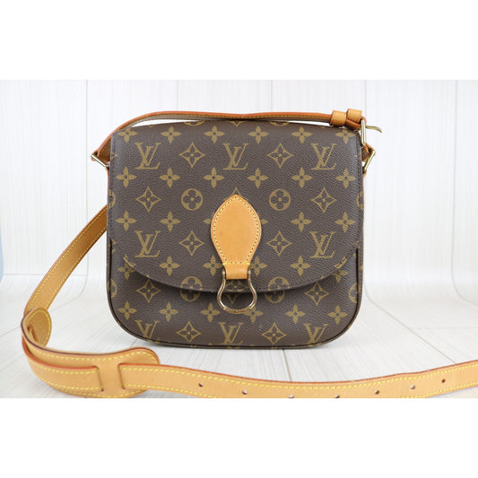 Rank A | LV Monogram Saint Cloud GM Shoulder Bag |070204
