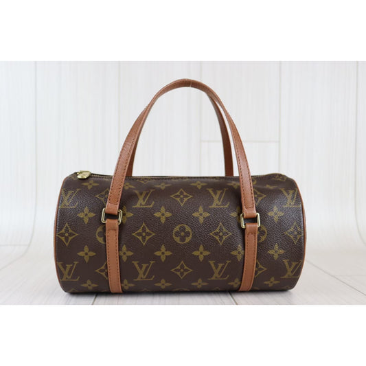 Rank AB | LV Monogram Papillon 26 Handbag |073117