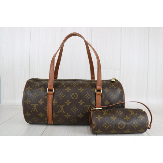 Rank AB | LV Monogram Papillon 30 Handbag |051703