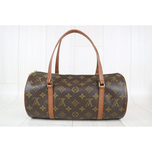 Rank A | LV Monogram Papillon 30 Handbag |102304