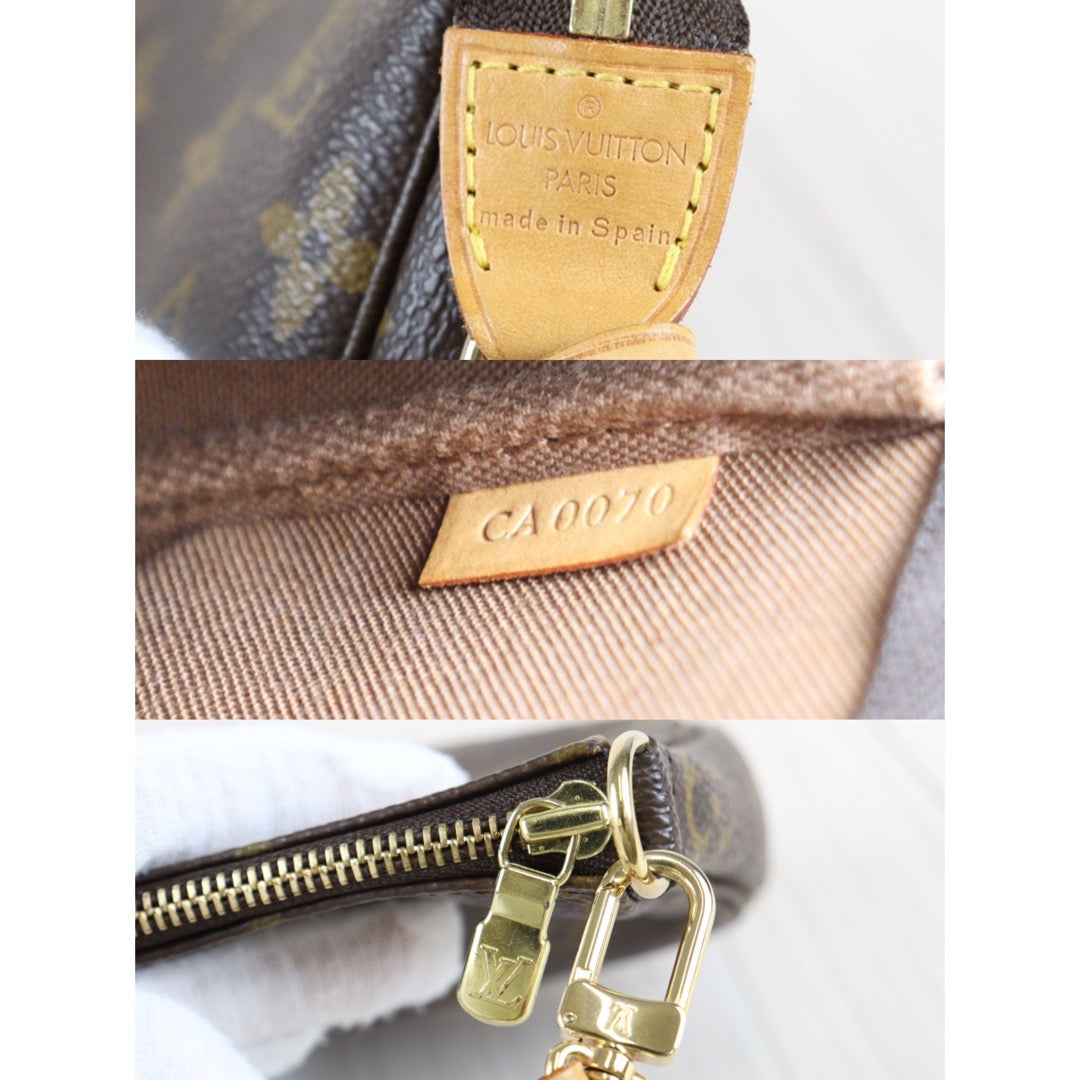 Rank A | LV Monogram Pochette Accessoires |23020907