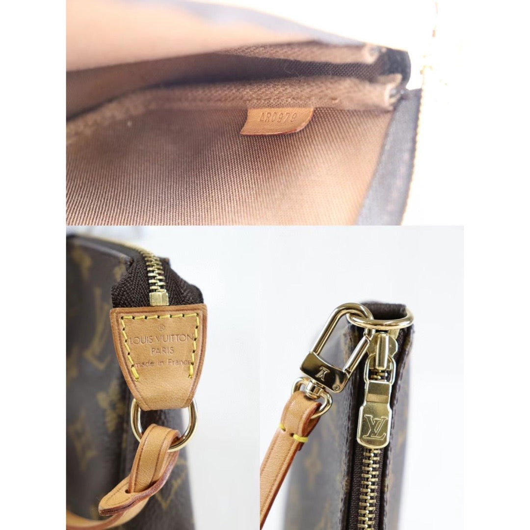Rank A | LV Monogram Pochette Accessoires |080103