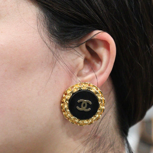 Rank AB|CHANEL Vintage Earrings |22120910