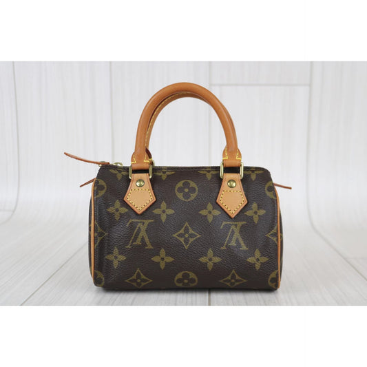 Rank A | LV Monogram Mini Speedy Handbag |021504