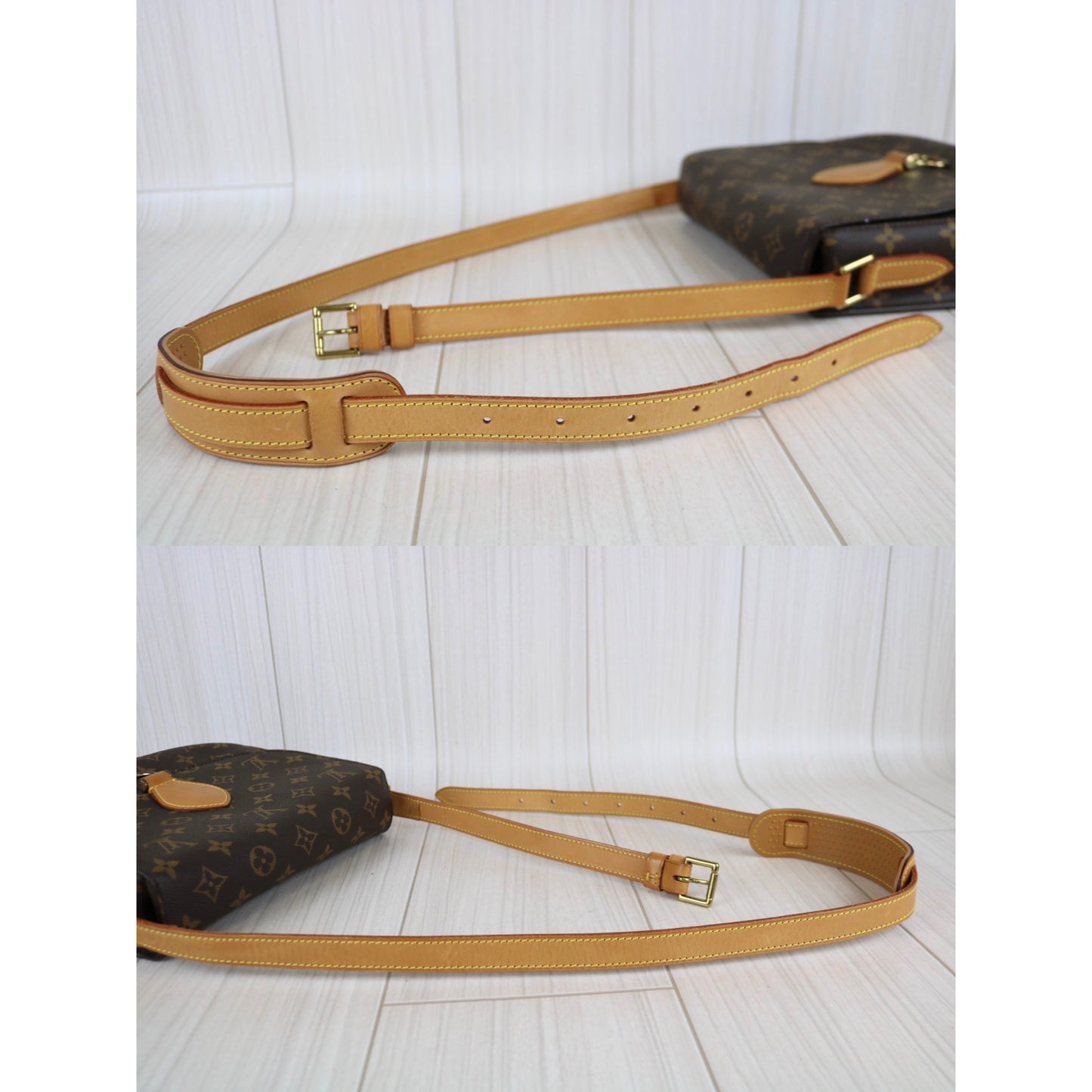 Rank A | LV Monogram Saint Cloud GM Shoulder Bag |070204