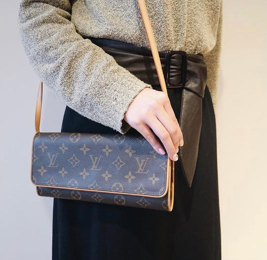 Rank AB | LV Monogram Pochette Twin GM |031208