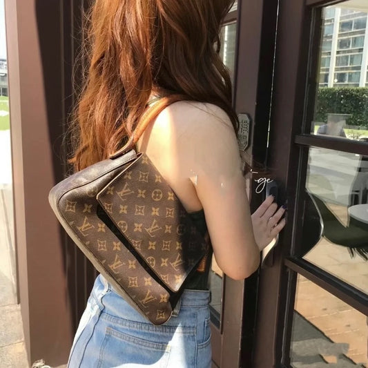Rank A | LV Monogram Mini looping Shoulder Bag |053001