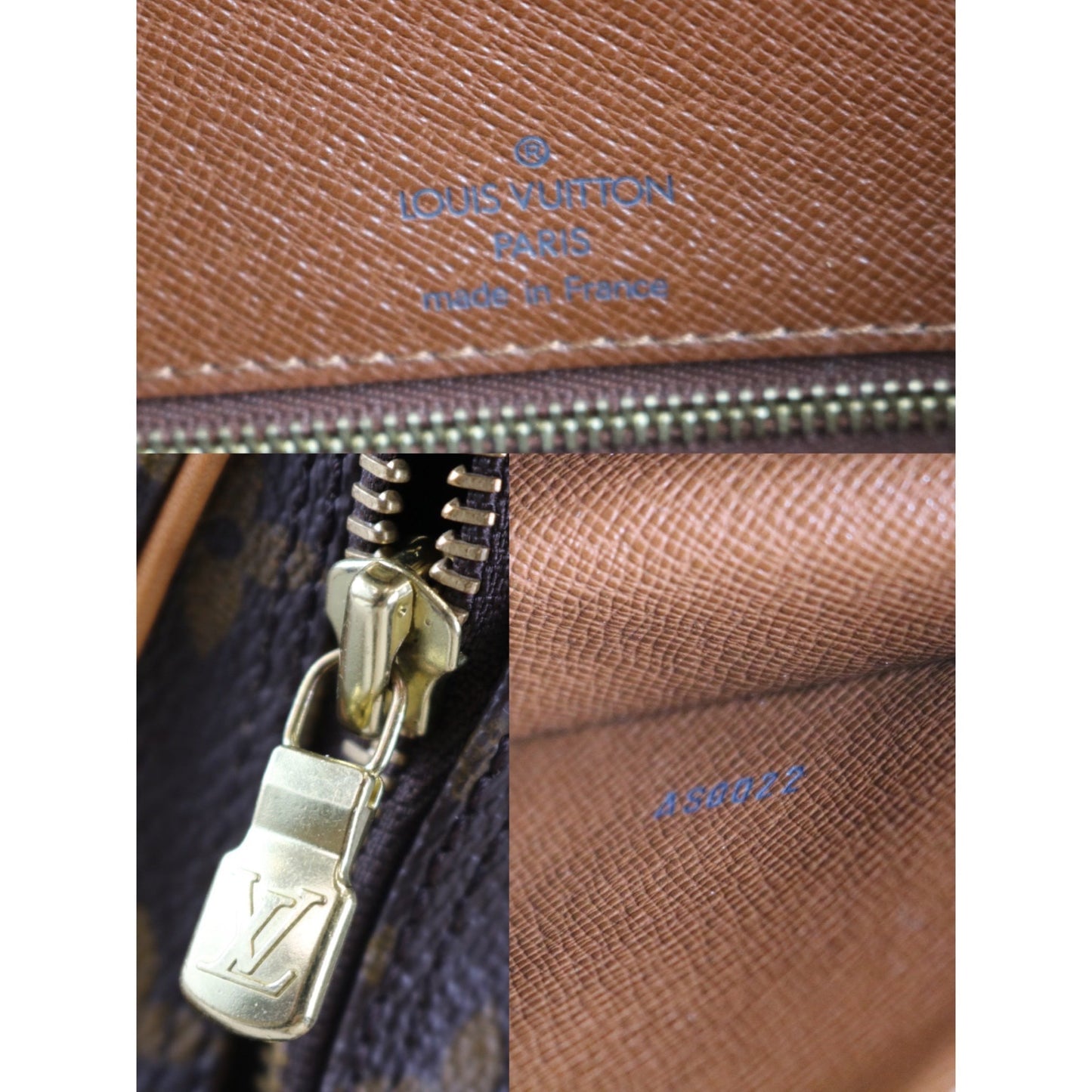 W-Rank A|LV Monogram Boulogne 30 Shoulder Bag |051013