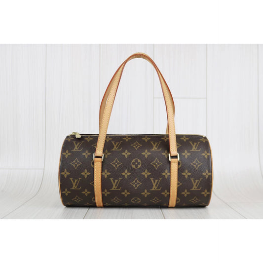 Rank A | LV Monogram Papillon 30 Handbag |062701