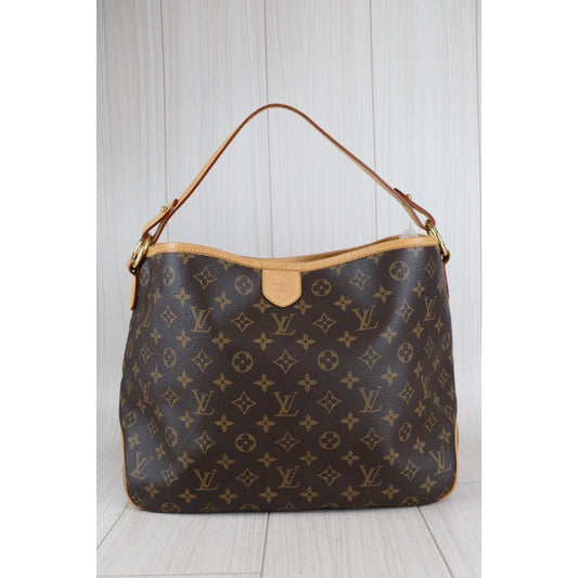 Rank AB |LV Monogram Delightful PM Shoulder Bag|22122605