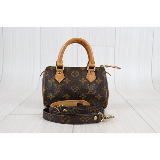 Rank AB | LV Monogram Mini Speedy Handbag |23041707