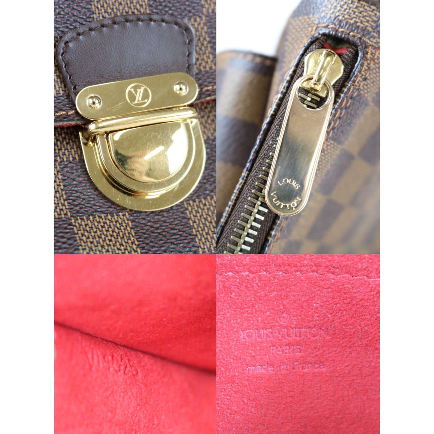 Rank A | LV Damier Lavello GM Shoulder Bag|070308