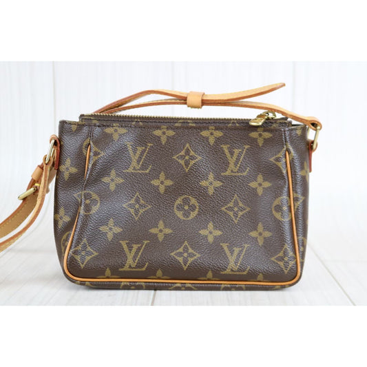Rank AB | LV Monogram Viva cite PM Shoulder Bag |020906