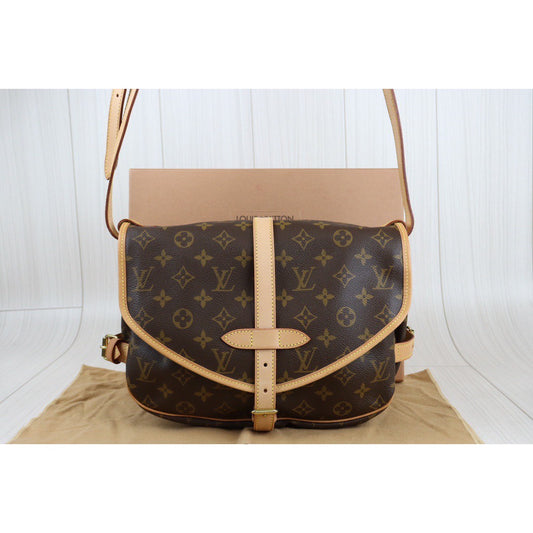 Rank SA | LV Monogram Saumur MM Shoulder Bag|23011006