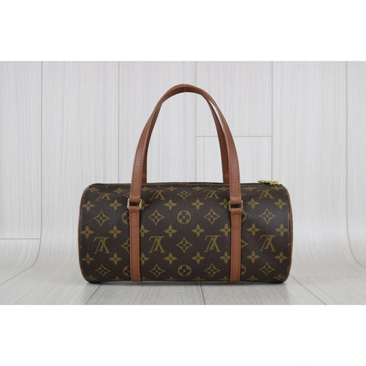 Rank A | LV Monogram Papillon 30 Handbag |041505