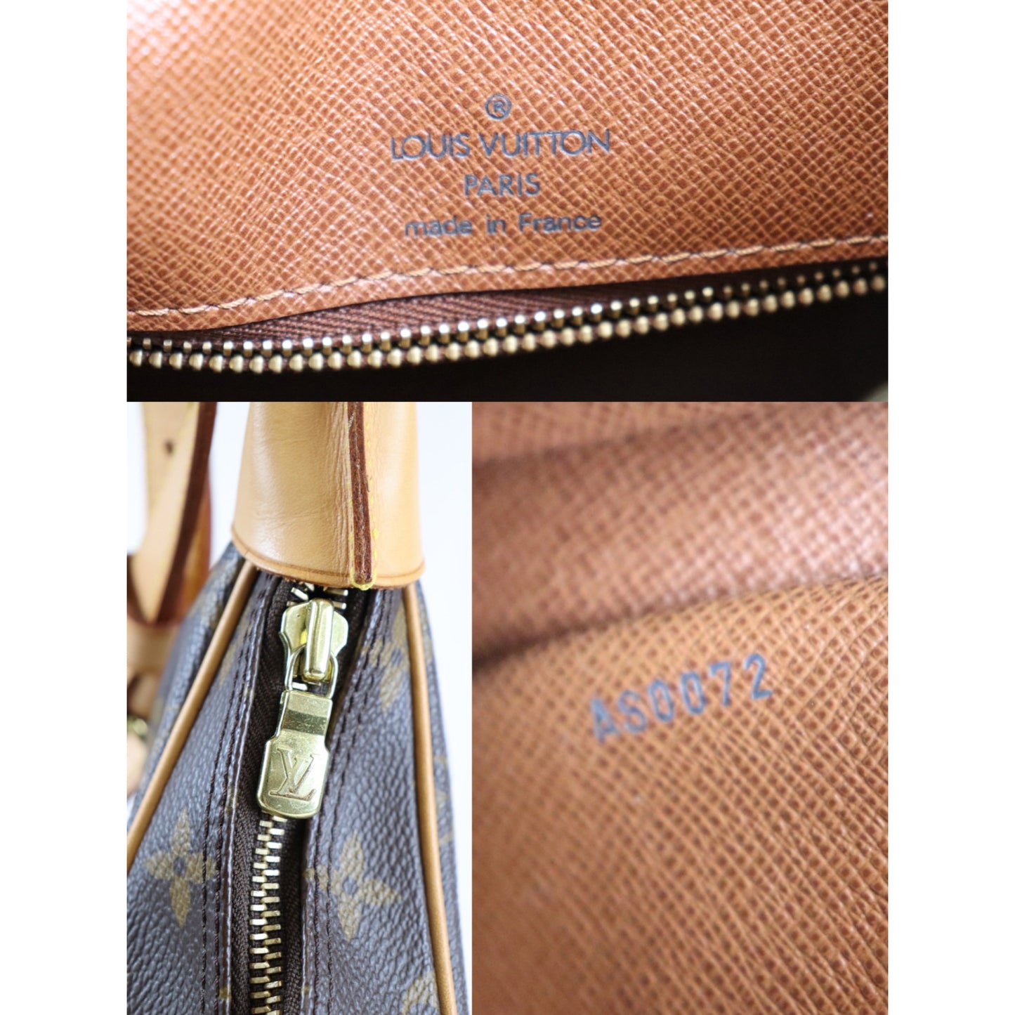 Rank A|LV Monogram Boulogne 30 Shoulder Bag |072203