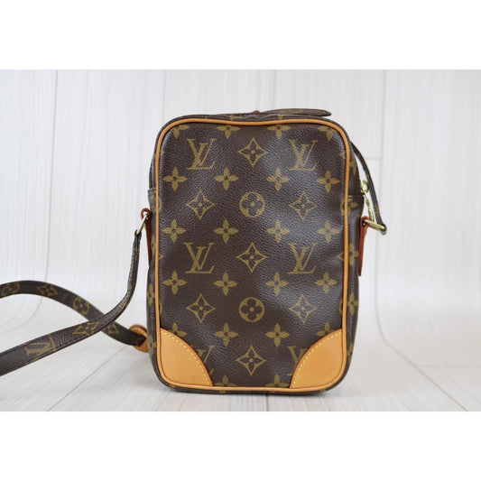 Rank A | LV Monogram Danube Shoulder Bag |031908