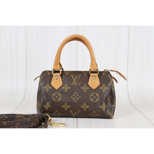 Rank AB | LV Monogram Mini Speedy Handbag090207