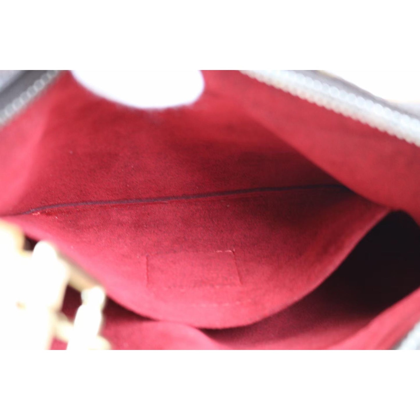 Rank A |LV Monogram Pochette Croissant Shoulder Bag|061410