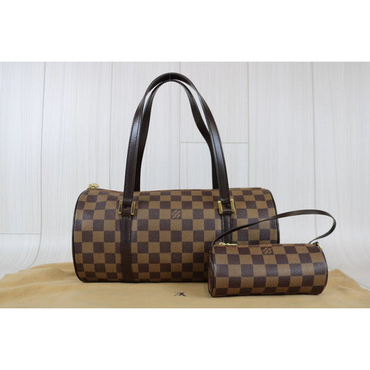 Rank A | LV Damier Papillon 30 Handbag |040712