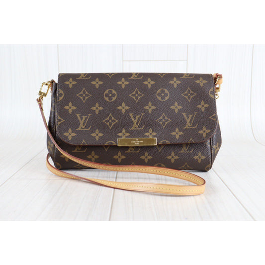 Rank AB | LV Monogram Favorite MM Shoulder Bag|23021715