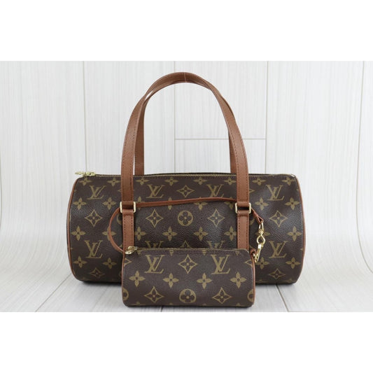 Rank A | LV Monogram Papillon 30 Handbag |22110101