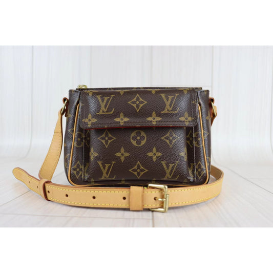 Rank AB| LV Monogram Viva cite PM Shoulder Bag |080301