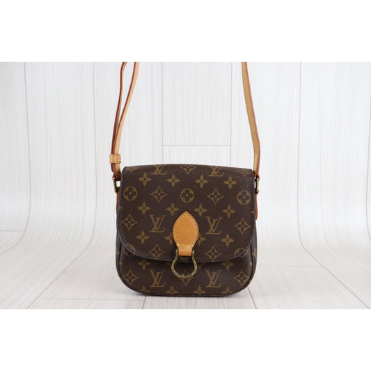 Rank AB | LV Monogram Saint Cloud MM Shoulder Bag |22122206