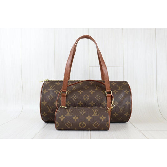 Rank A | LV Monogram Papillon 30 Handbag |22111407