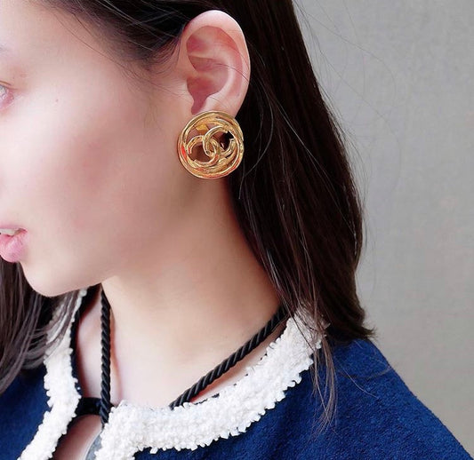Rank SA |CHANEL Vintage Earrings |110113